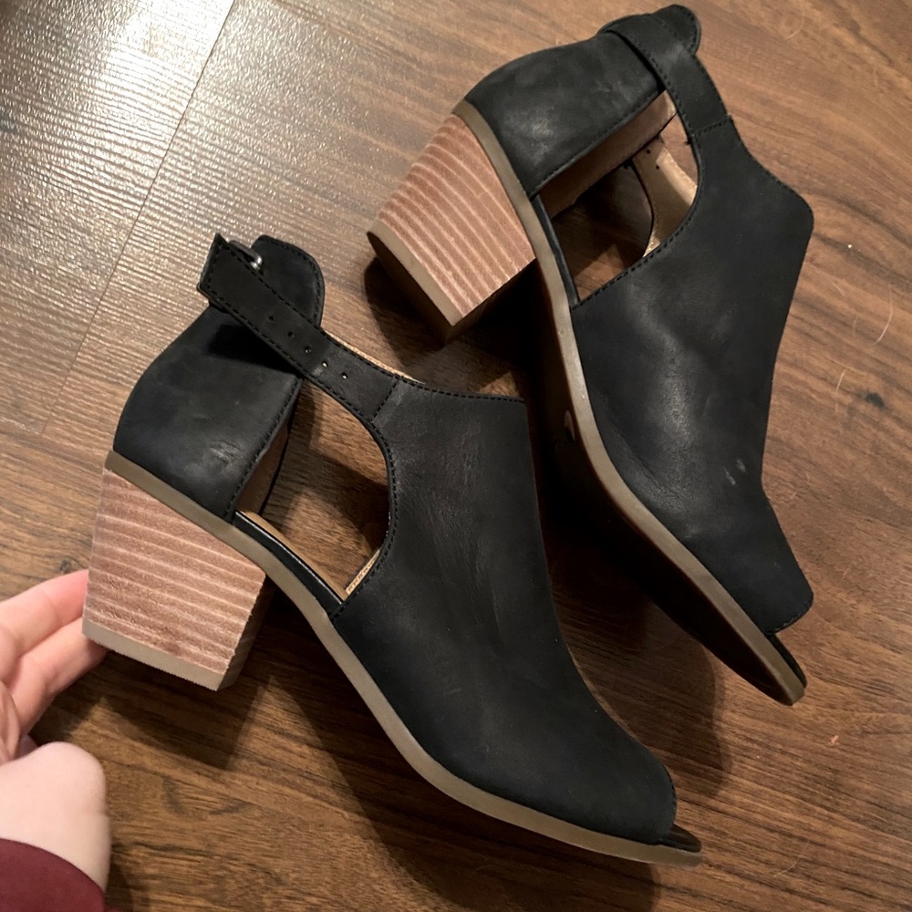 Lucky Brand Black Booties